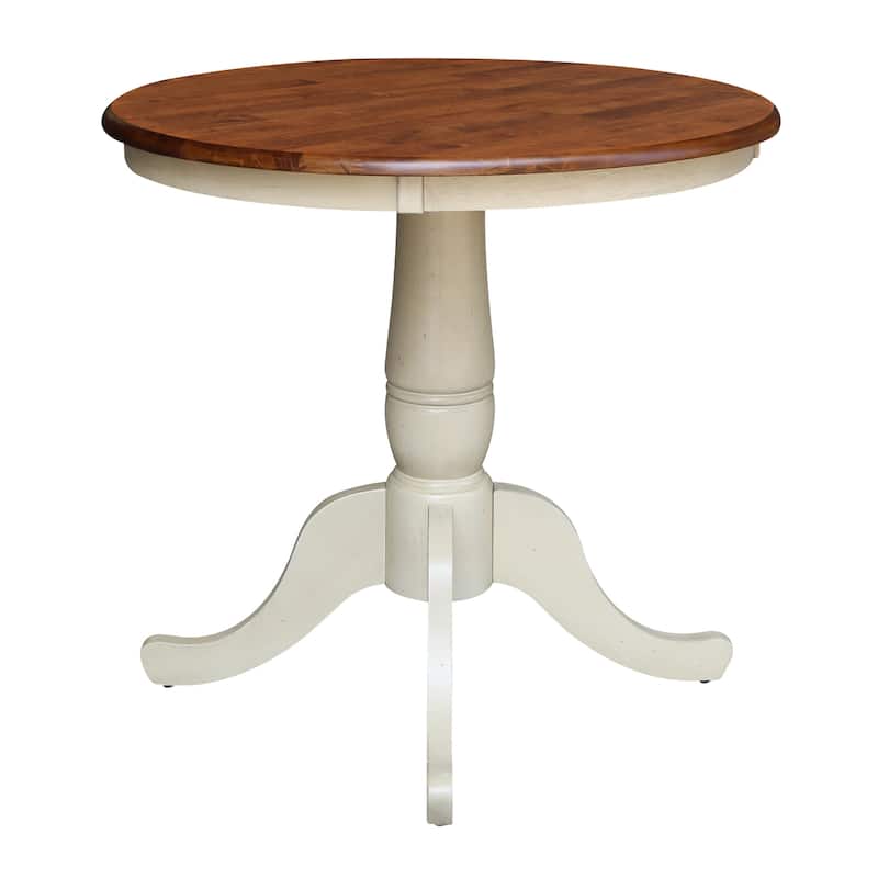 International Concepts 30-inch Round Pedestal Table