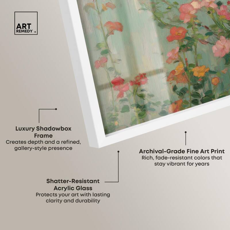 String of Colors II Shadowbox by Art Remedy