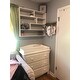 Porch & Den Lloyd Large Rectangular White Shelf Unit