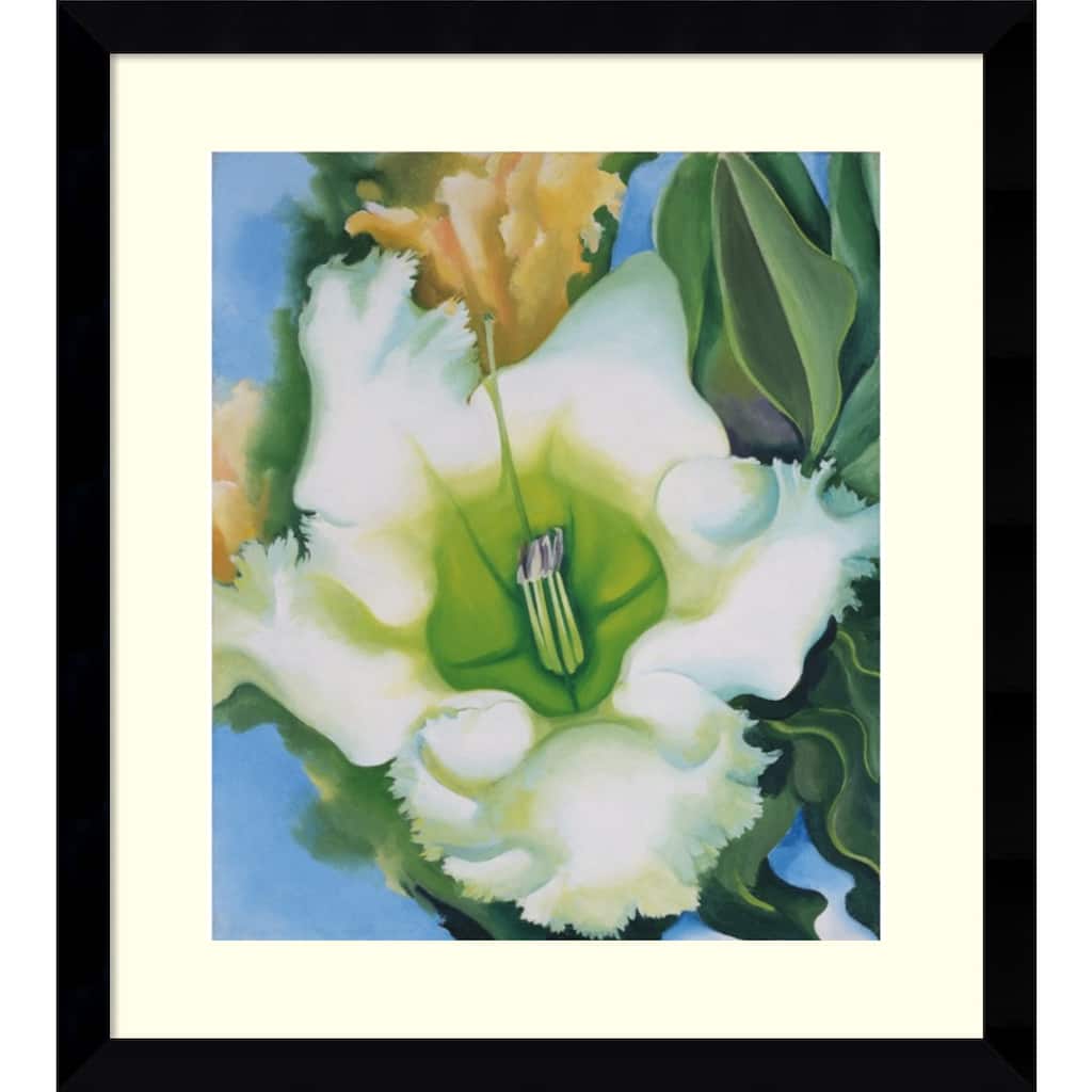 Framed Art Print 'Cup of Silver Ginger, 1939' by Georgia O'Keeffe 30 x 33-inch