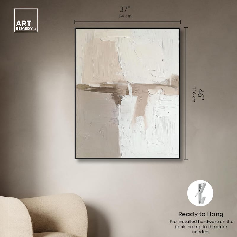 Sandstone Impressions Canvas by Art Remedy