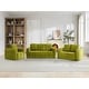 preview thumbnail 14 of 40, Oversize Uholstered Corduroy Sofa With Tufted And Wide Sofa Set 1+2+3 - Green