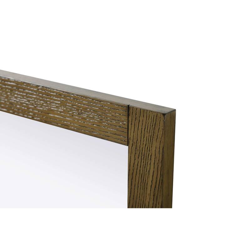 Solene Wooden Rectangle Mirror (24-30 x 36 in.)