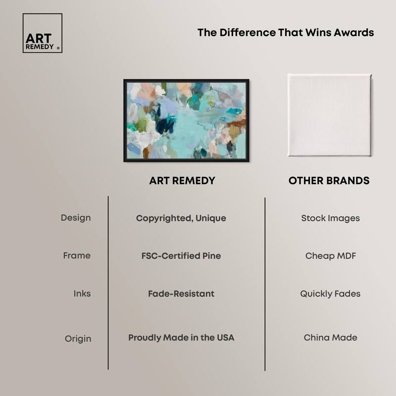 Layers of Feeling I Canvas by Art Remedy