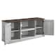 54" Faux Raw Wood TV Stand for 60" TVs - 54" in Width