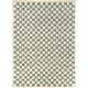 preview thumbnail 38 of 43, Covey Plush Checkered Thick Shag Area Rug 2'2" x 10' Runner - Sage