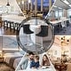 preview thumbnail 8 of 76, Swivel Velvet Bar Stools Sliver Pesdestal (Set of 6)