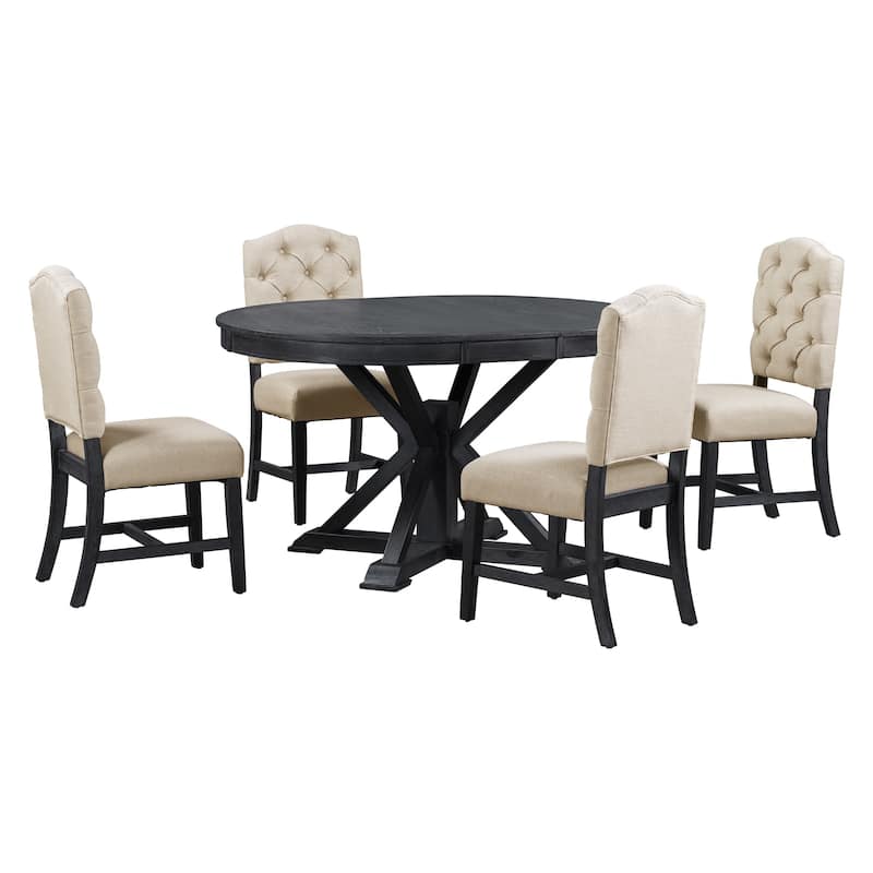 Functional Furniture Retro Style Dining Table Set