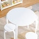preview thumbnail 7 of 8, Guidecraft Nordic Table and Chair Set