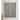 Fabdivine Qudrat Gray & Blue Linen Block Print Curtains - Handmade Pleated Light Filtering Window Drapes