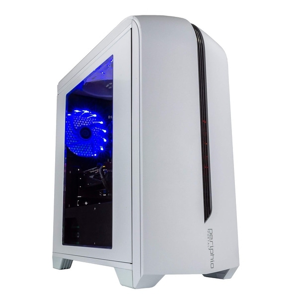 Periphio Gaming PC Desktop Computer AMD Radeon RX570 8GB RAM 120GB SSD 500GB HDD. Opens flyout.