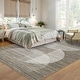 preview thumbnail 10 of 31, Garvee Washable Semicircle Geometric Stripes Area Rug