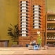 preview thumbnail 7 of 12, Wine Rack Wall Mounted - 10.2"D x 3.5"W x 16.1"H