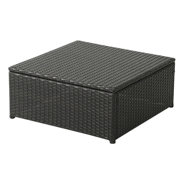 Outdoor Wicker Square Coffee Table. Opens flyout.