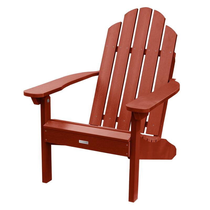 HIGHWOOD Classic Westport Adirondack Chair. - Rustic Red