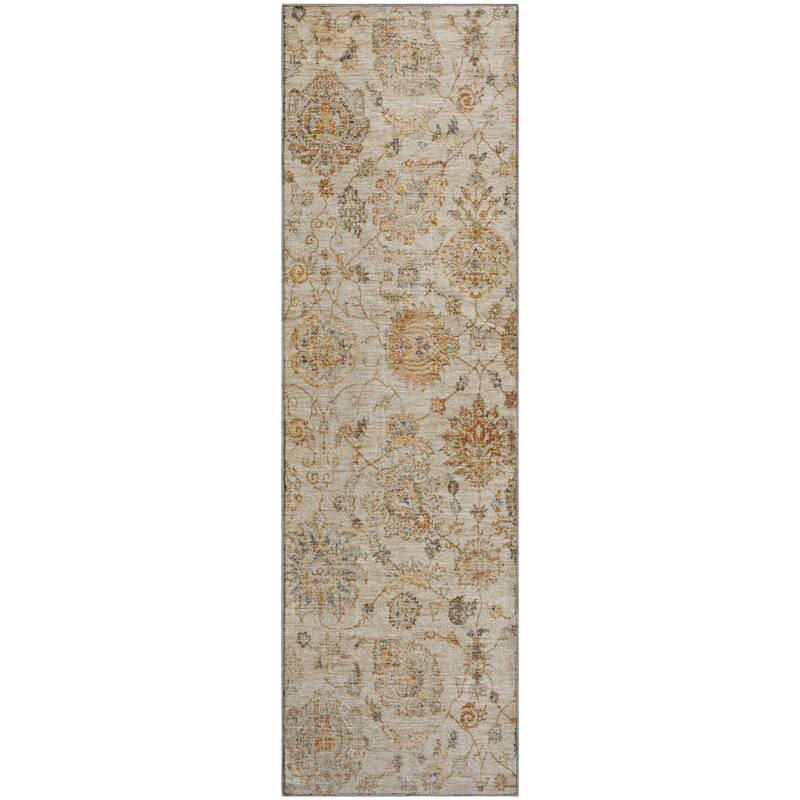 Premium Washable Super Soft Traditional Kashan Mayfield Rug