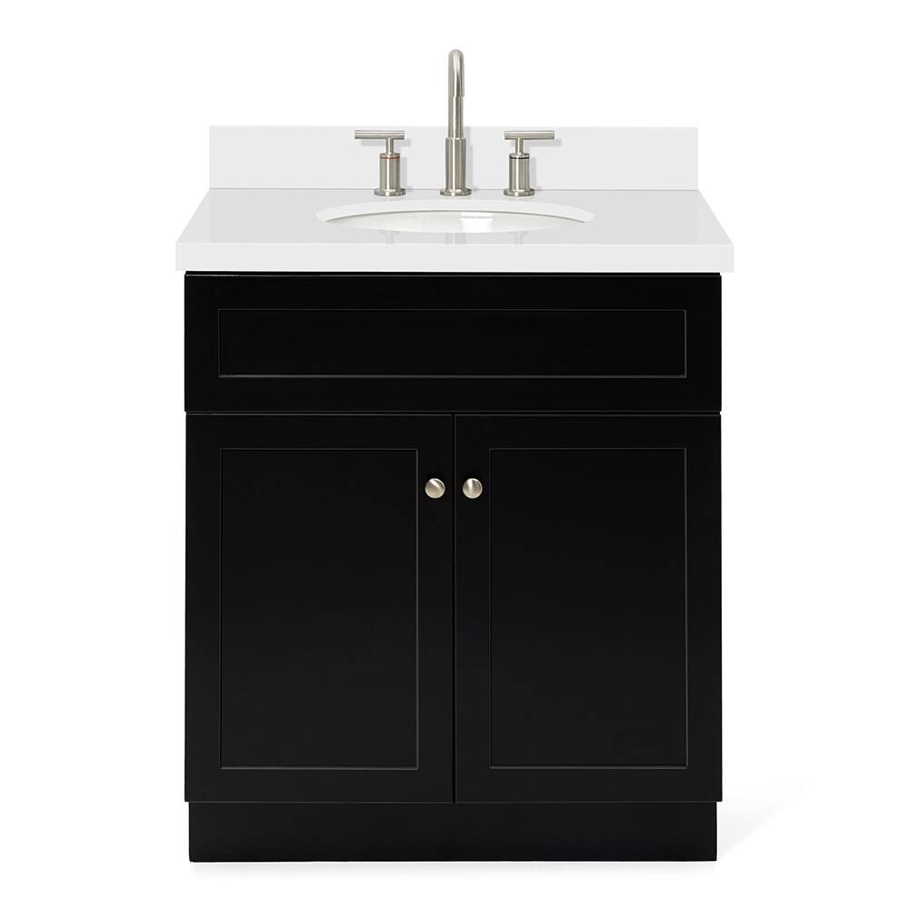 Ariel F031SWQOVO Hamlet 30" Free Standing Single Basin Vanity Set with