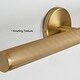 preview thumbnail 15 of 16, 2-Light Modern Linear Dimmable Vanity Light Wall Sconce