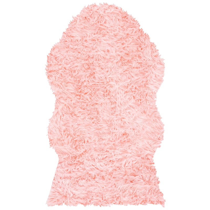 SAFAVIEH, Faux Sheep Idith Shona 2.4-inch Thick Rug