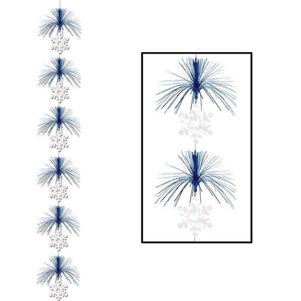 Shop Club Pack Of 12 Winter Wonderland Themed Snowflake Firework