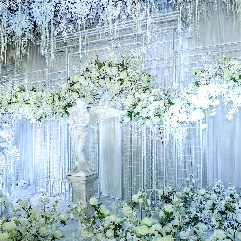 3 Square Iron Light DJ Truss Segment Kit Ceremony Stage Backdrop Stand