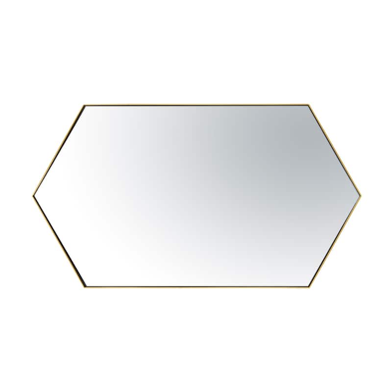 Put A Spell On You 22x40 Framed Hexagonal Mirror
