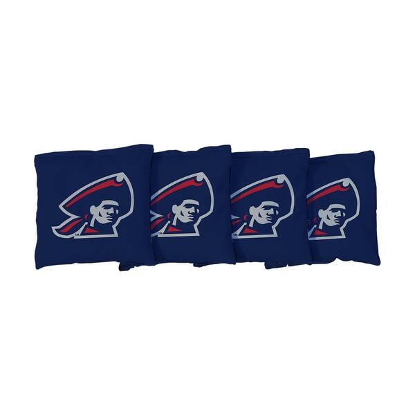 slide 2 of 3, Robert Morris RMU Colonials Blue Cornhole Bags All-Weather Resin Filled