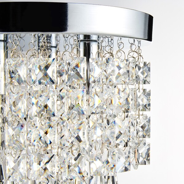 raindrop crystal chandelier