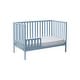 preview thumbnail 25 of 26, Palmer 3-in-1 Convertible Island Crib White Blue