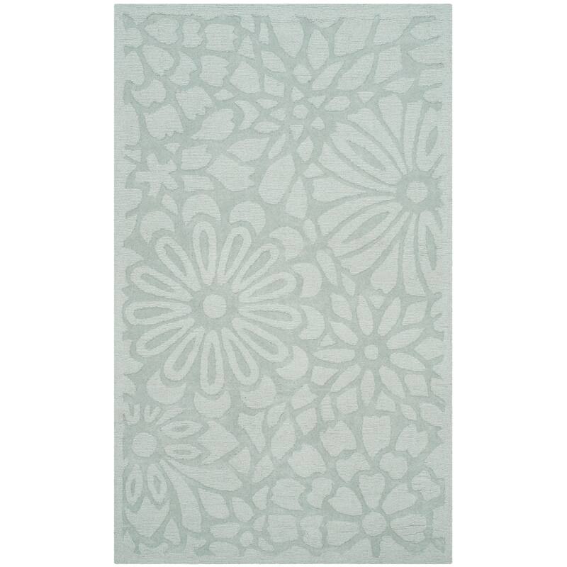 Martha Stewart by SAFAVIEH Handmade Full Bloom Wool Rug