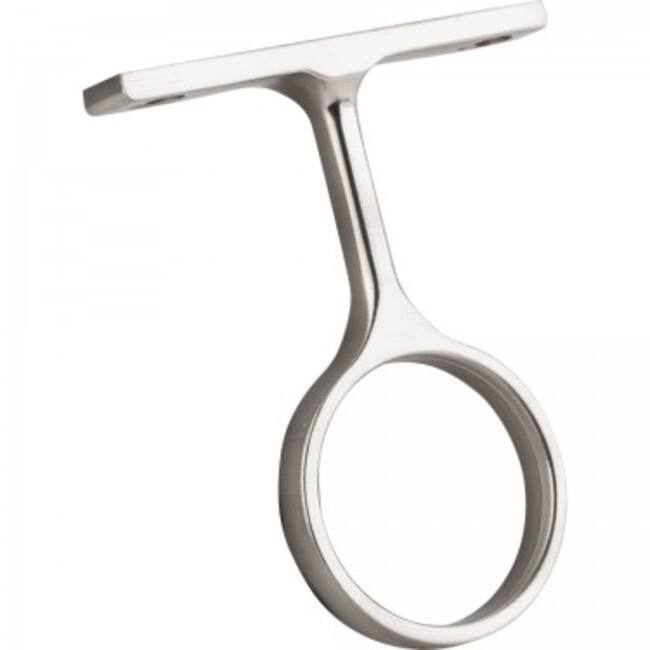 Hardware Resources Center Closet Rod Support Bracket for 1-5/16 Inch - Satin Nickel