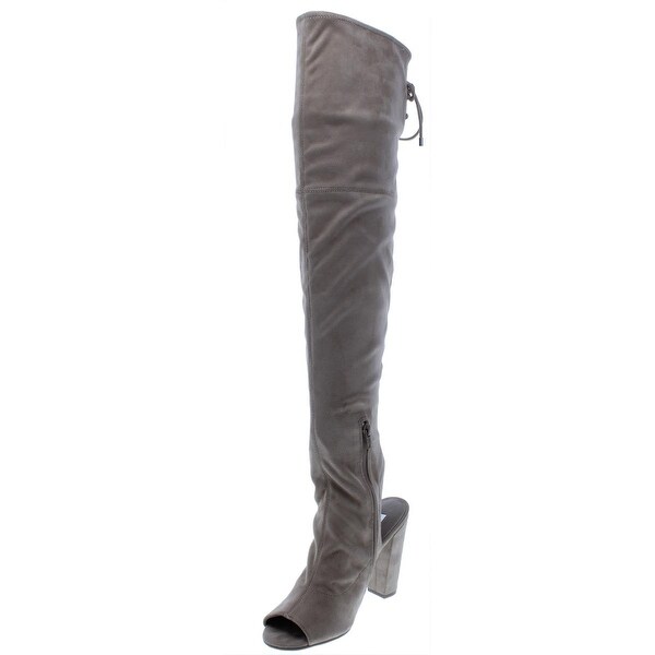 guess over the knee boots suede