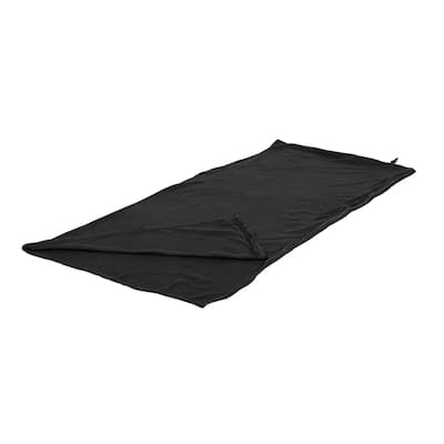 Stansport Fleece Sleeping Bag - Black