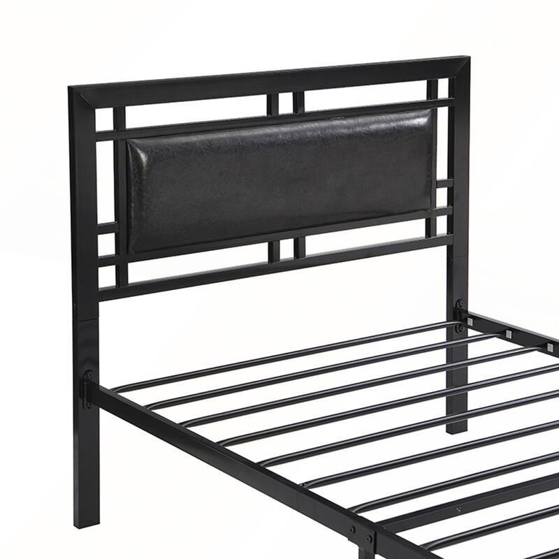 Twin Size metal bed Sturdy System Metal Bed Frame