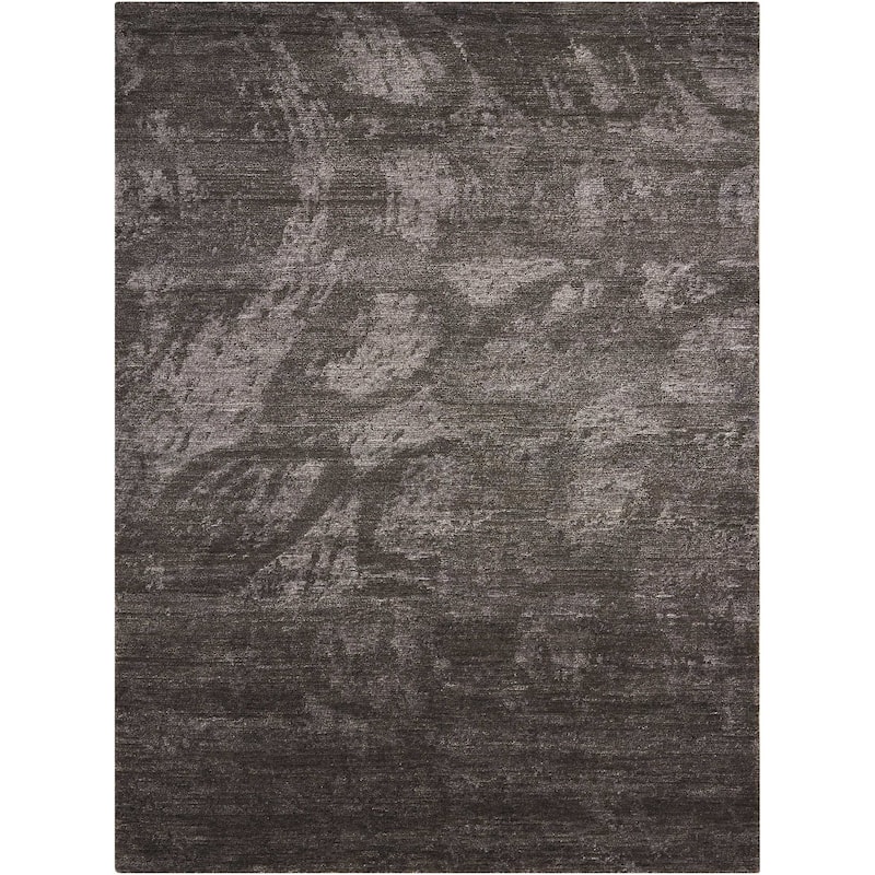 Nourison Silk Shadows SHA04 Area Rug - 8'6" x 11'6" - Coal
