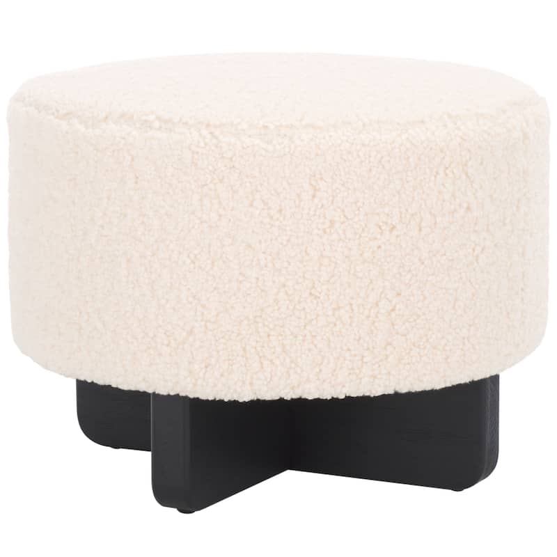 SAFAVIEH Home Alistair Round Ottoman