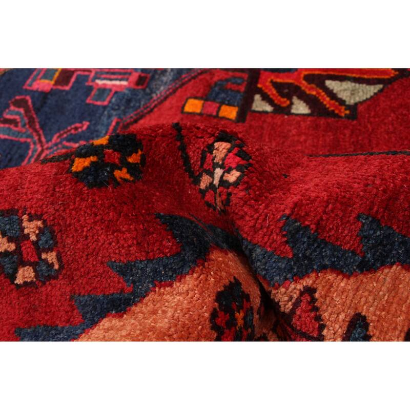 ECARPETGALLERY Hand-knotted Konya Anatolian Red Wool Rug - 5'0 x 9'5