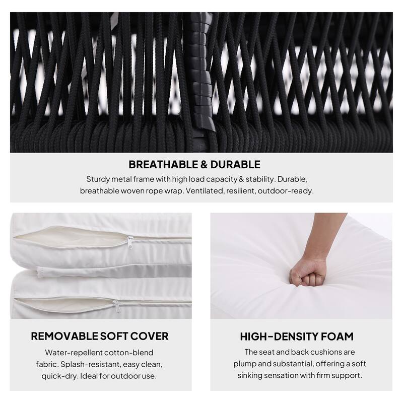 Adjustable Backrest Outdoor Chaise Lounge Chair Patio Pool Lounger