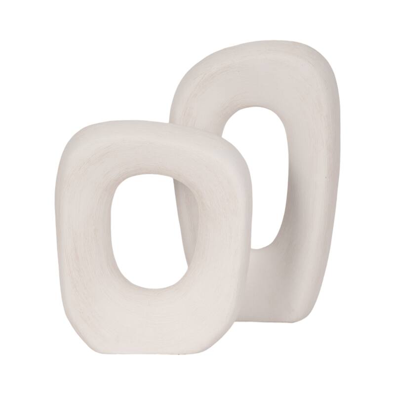 Sagebrook Home Ceramic Decorative Object for Modern Home Enhancement