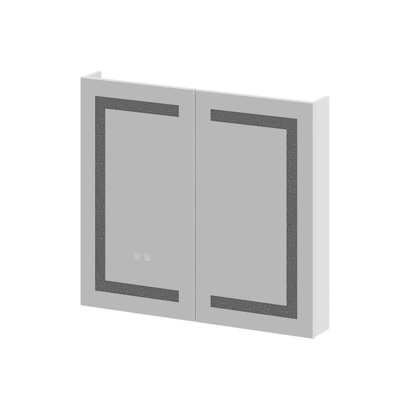 Wall LED Bathroom Cabinet with Lighting and Defogger Medicine Cabinet