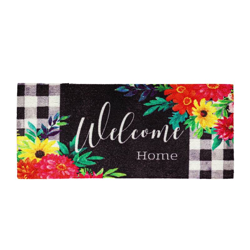 22 in. x 10 in. Summer Bloom Textured Sassafras Switch Mat