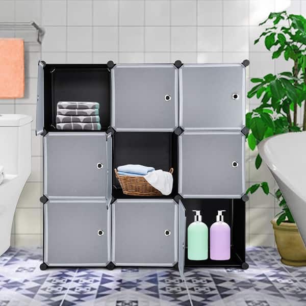 https://ak1.ostkcdn.com/images/products/is/images/direct/73ee42fb9848398ed0acd16744ea43238faea8bc/9-Cube-DIY-Closet-Cabinet-Modular-Book-Shelf-Organizer-Units-Storage-Shelving-with-Doors.jpg?impolicy=medium