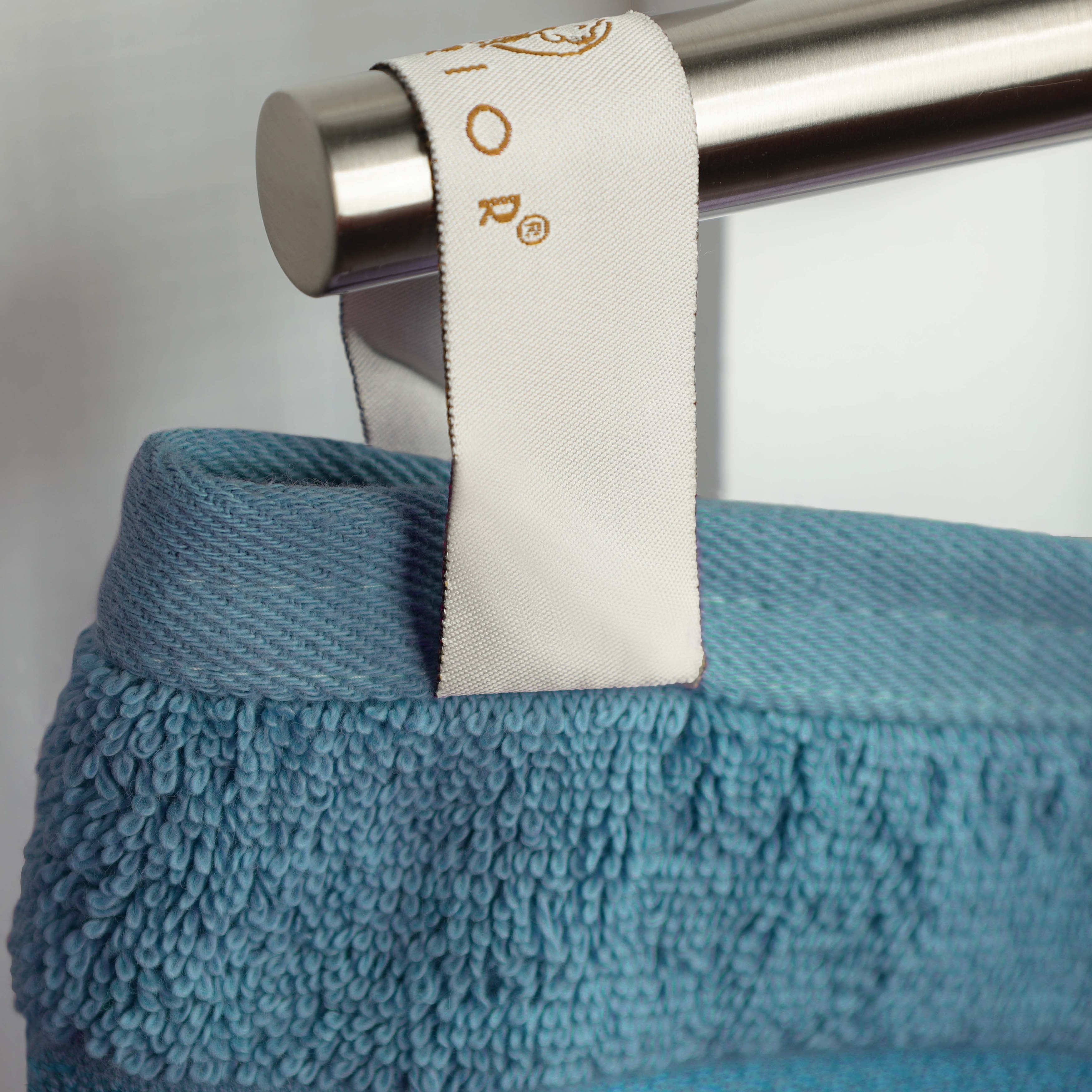 Modern Hanging Loop Bath Towels