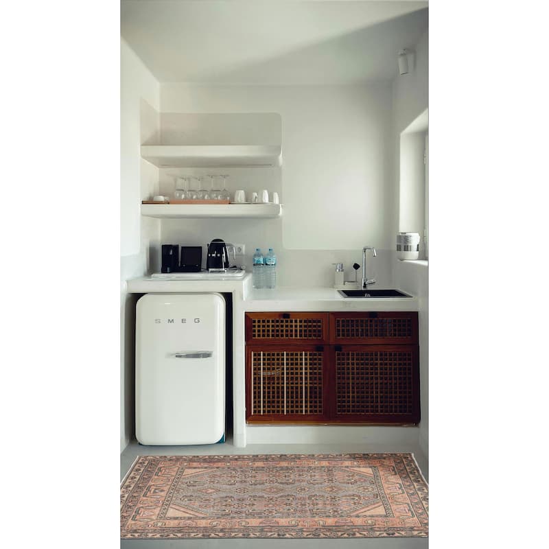 ECARPETGALLERY Hand-knotted Antalya Vintage Grey Wool Rug - 3'3 x 5'4