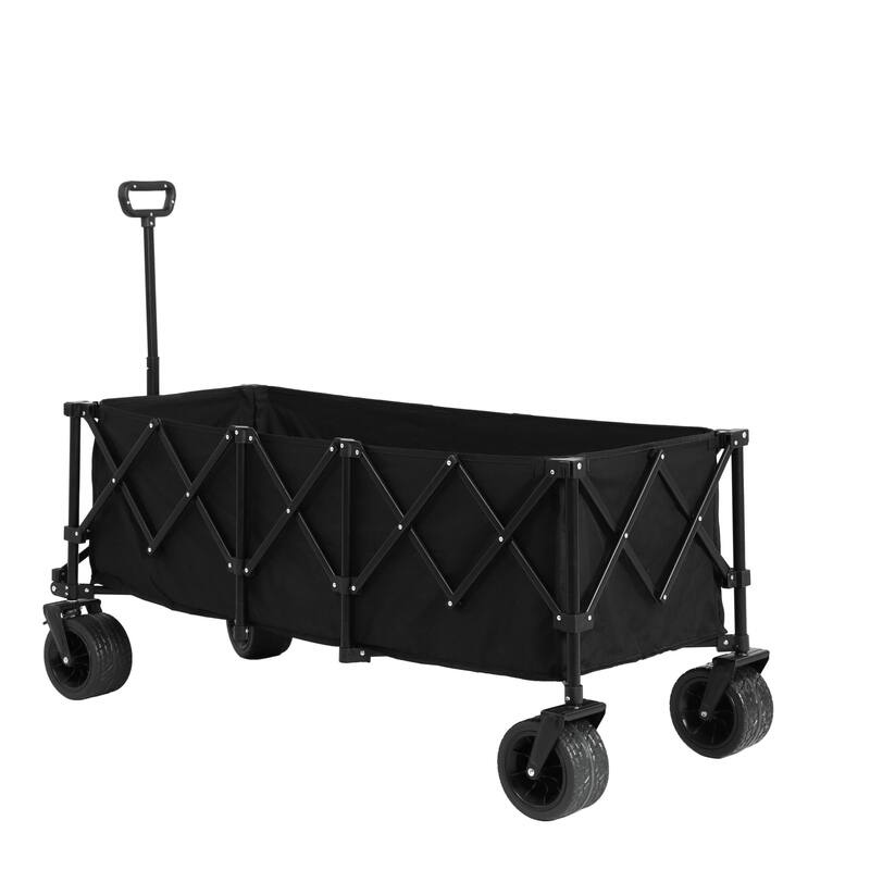 Foldable extension cart - Black