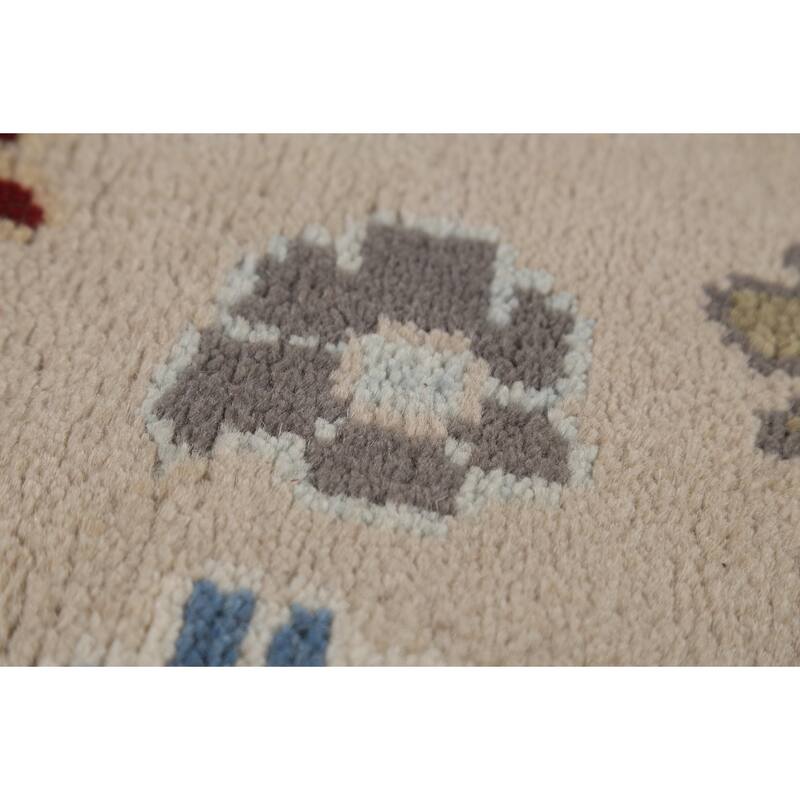 Oushak Indian Area Rug Handmade Wool Carpet - 8'0" x 10'0"