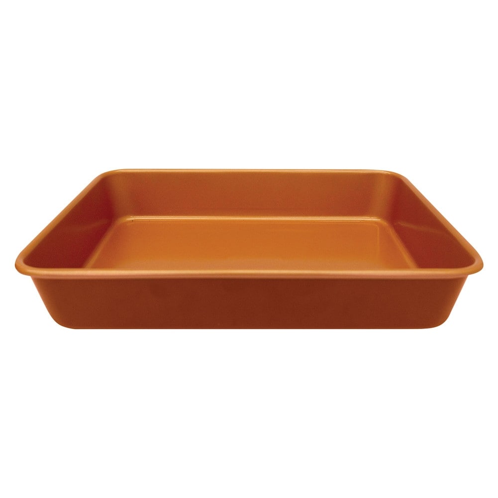 Shop Non Stick Large Baking Pan 13 5 X 9 5 By Gotham Steel 13 5 In X 9 5 In X 2 In Overstock 14986689