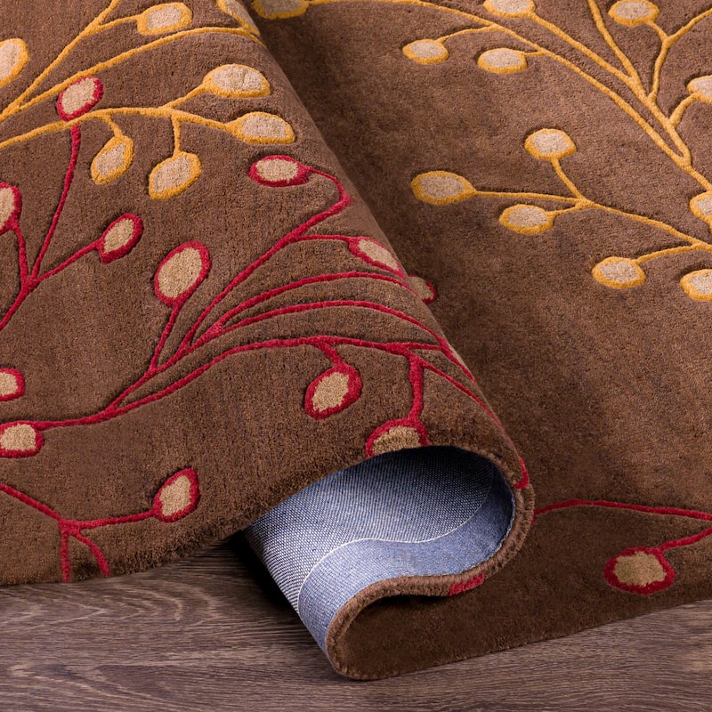 Livabliss Athena French Country Floral & Botanical Hand Tufted Area Rug