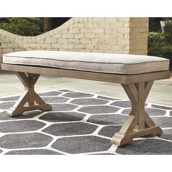 slide 2 of 11, Beachcroft Bench with Cushion
