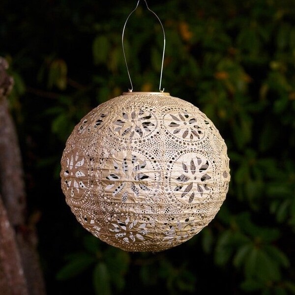 Soji Stella Boho Globe - Pearl. Opens flyout.